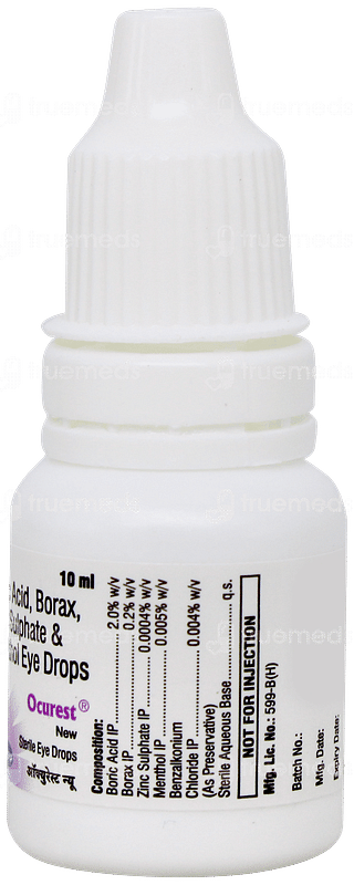 Ocurest New Eye Drops 10ml