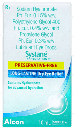 Systane Hydration Pf Eye Drops 10ml