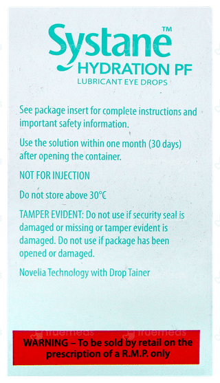 Systane Hydration Pf Eye Drops 10ml