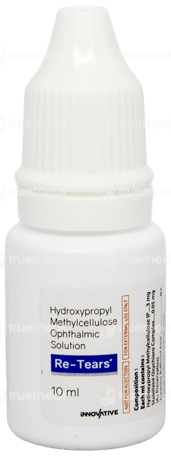 Re Tears Ophthalmic Solution 10Ml Re Tears Ophthalmic Solution 10Ml