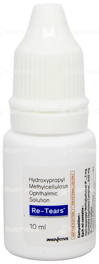 Re Tears Ophthalmic Solution 10Ml
