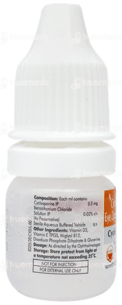 Cyclo Tears D Eye Drops 3ml