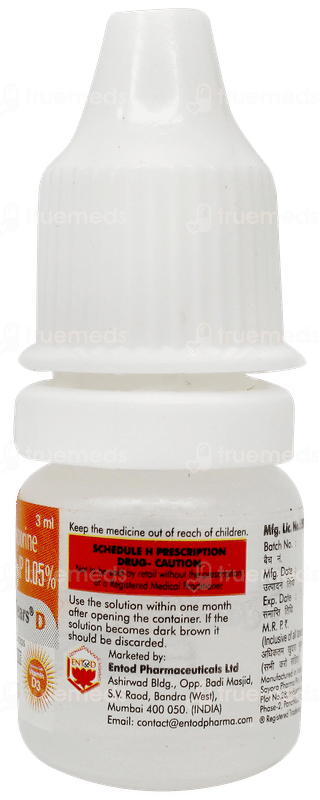 Cyclo Tears D Eye Drops 3ml