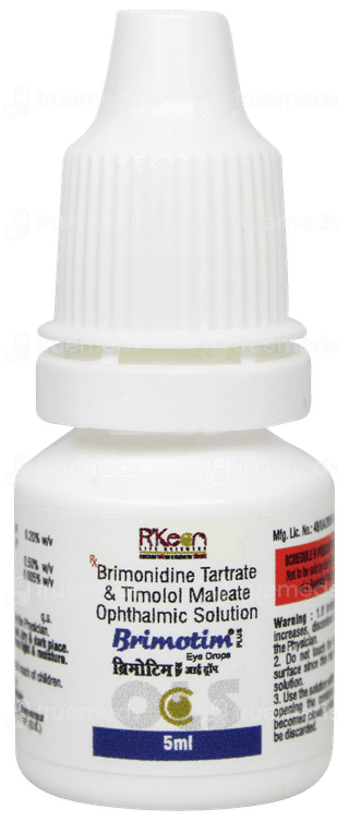 Brimotim Plus Eye Drops 5ml
