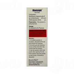 Moxisight Eye Drops 5ml Moxisight Eye Drops 5ml