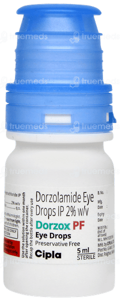 Dorzox Pf New Eye Drops 5ml Dorzox Pf New Eye Drops 5ml