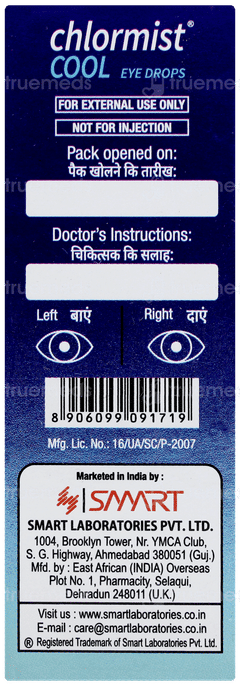 Chlormist Cool Eye Drops 10ml