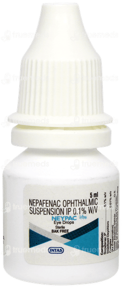 Neypac Bak Free Eye Drops 5ml