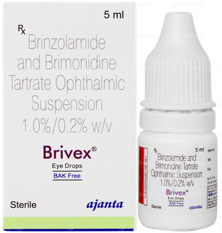 Brivex Bak Free Eye Drops 5ml