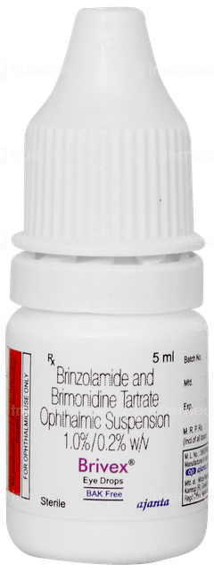 Brivex Bak Free Eye Drops 5ml