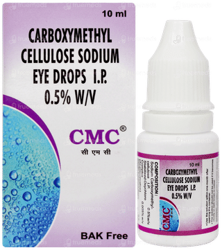 Cmc Bak Free Eye Drops 10Ml