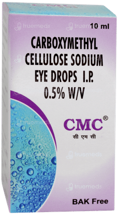 Cmc Bak Free Eye Drops 10Ml