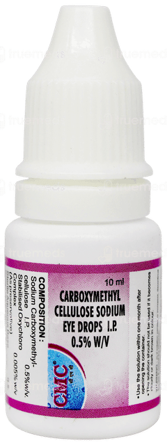 Cmc Bak Free Eye Drops 10Ml