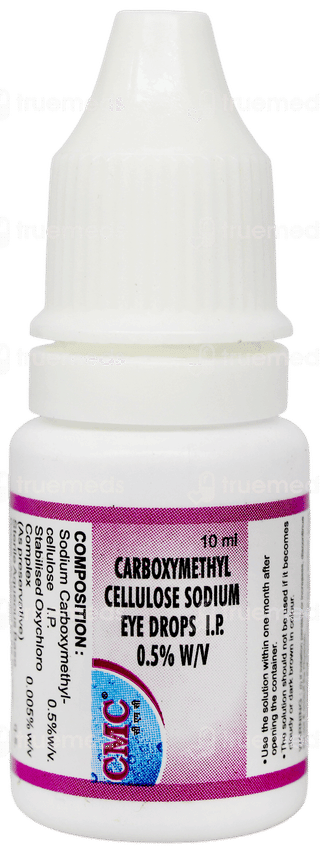 Cmc Bak Free Eye Drops 10Ml
