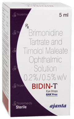 Bidin T Bak Free Eye Drops 5ml