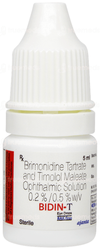 Bidin T Bak Free Eye Drops 5ml
