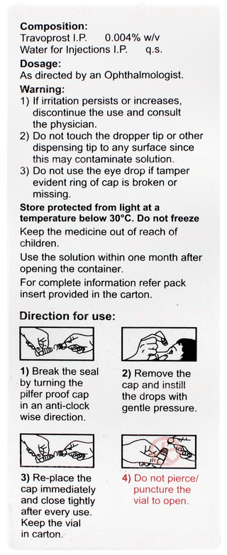 Travisight Pf Eye Drops 5ml