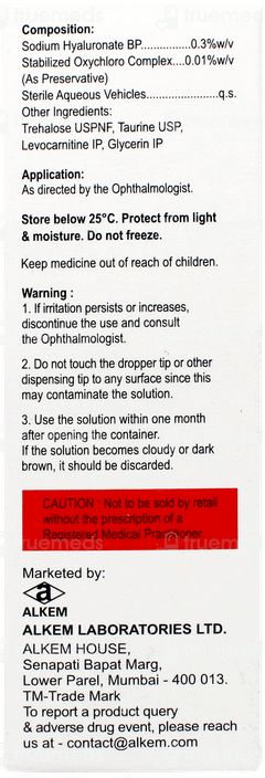 Hysodew Liquigel Eye Drops 10ml