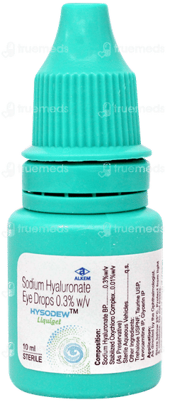 Hysodew Liquigel Eye Drops 10ml