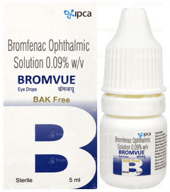 Bromvue Bak Free Eye Drops 5ml