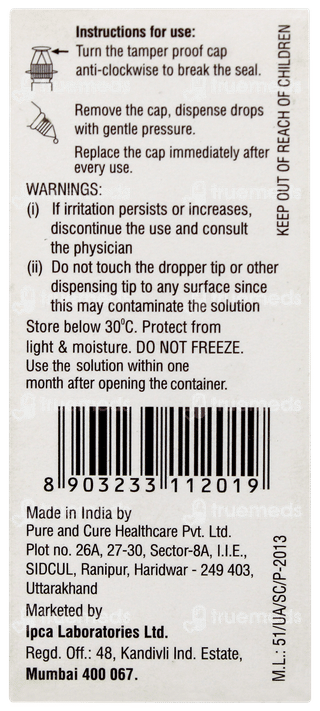 Bromvue Bak Free Eye Drops 5ml