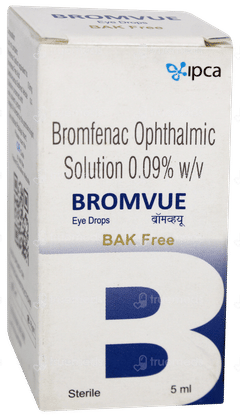Bromvue Bak Free Eye Drops 5ml