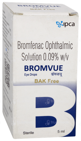 Bromvue Bak Free Eye Drops 5ml