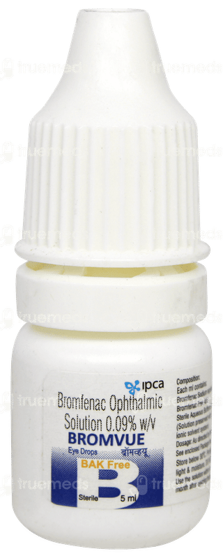 Bromvue Bak Free Eye Drops 5ml