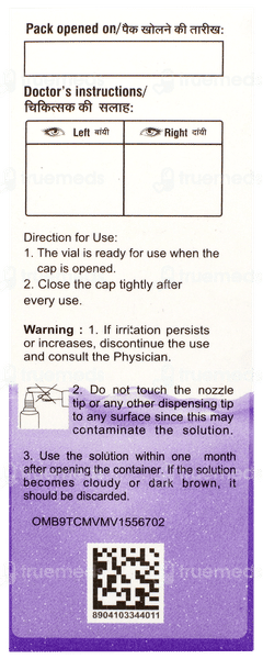 Lubimoist Max Eye Drops 10ml