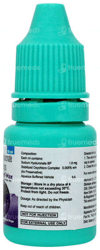 Lubimoist Max Eye Drops 10ml