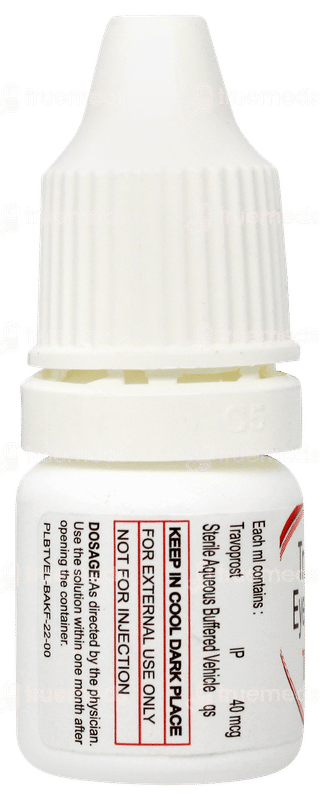 Travosun Bak Free Eye Drops 3ml