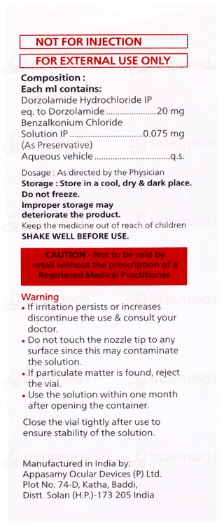 Dorcare Eye Drops 5ml