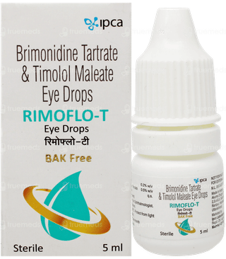 Rimoflo T Bak Free Eye Drops 5Ml