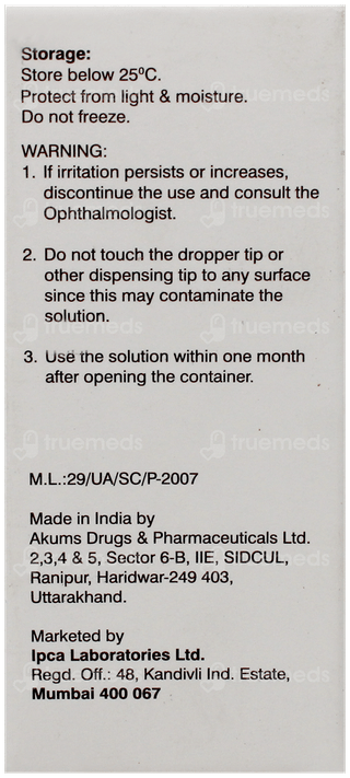 Rimoflo T Bak Free Eye Drops 5Ml