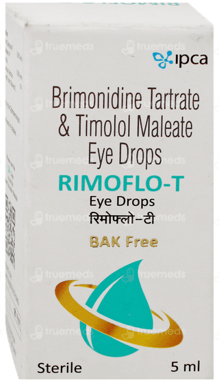 Rimoflo T Bak Free Eye Drops 5Ml