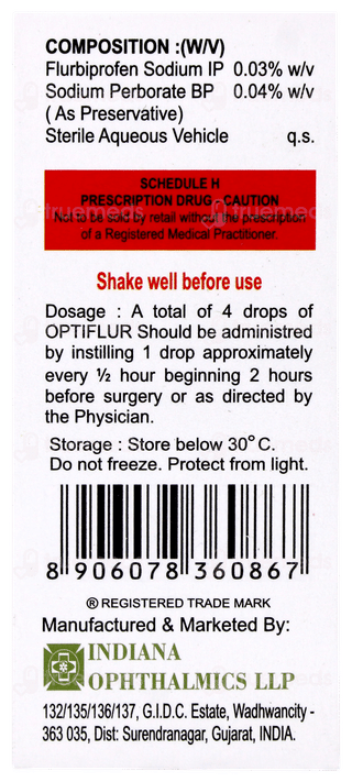 Optiflur Eye Drops 5ml