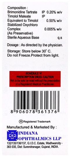 Breemol T Eye Drops 5ml