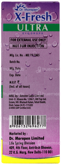 X Fresh Ultra Eye Drops 10ml