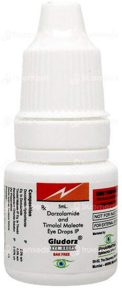 Gludorz Bak Free Eye Drops 5ml