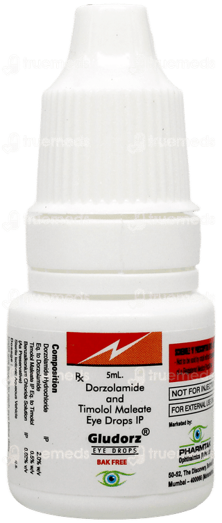 Gludorz Bak Free Eye Drops 5ml