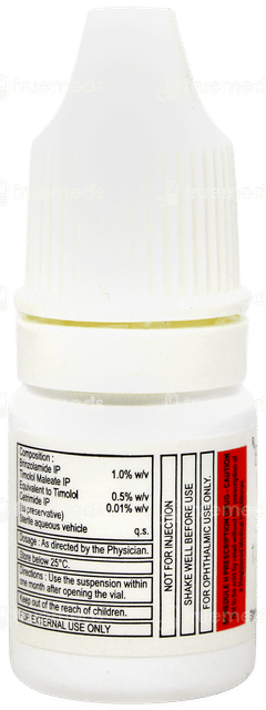 Brinzox T Bak Free Eye Drops 5ml
