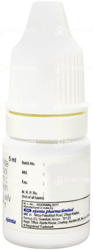 Brinzox T Bak Free Eye Drops 5ml