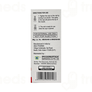 Moxitak Lp Bak Free Eye Drops 5ml