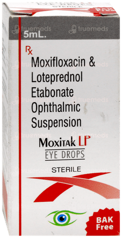Moxitak Lp Bak Free Eye Drops 5ml