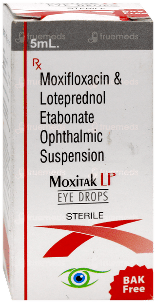 Moxitak Lp Bak Free Eye Drops 5ml