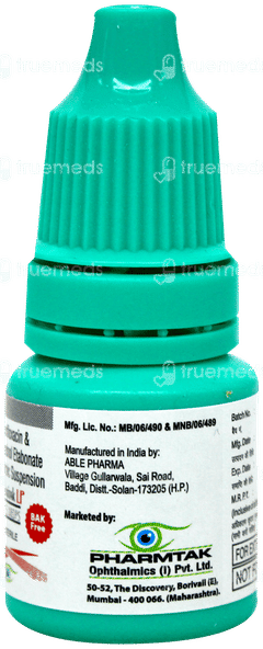 Moxitak Lp Bak Free Eye Drops 5ml