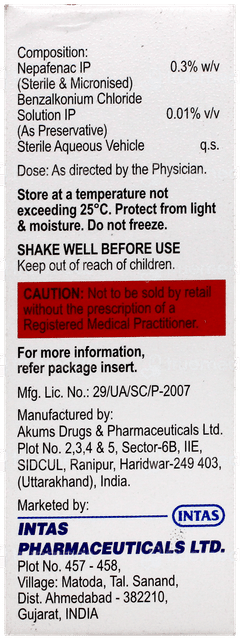 Neypac Od Eye Drops 3Ml