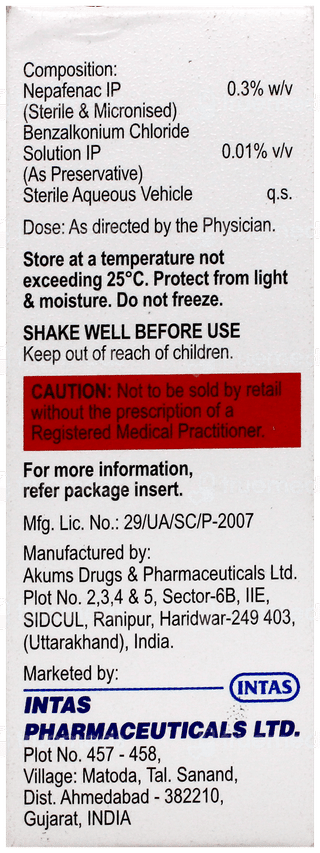 Neypac Od Eye Drops 3Ml