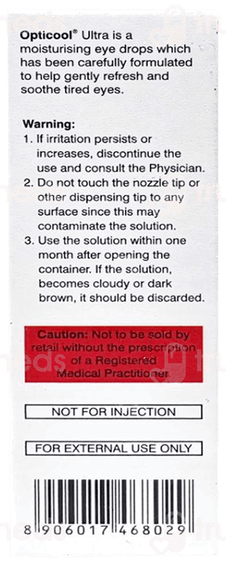 Opticool Ultra Eye Drops 10Ml