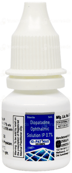 Io Pat Max Eye Drops 5Ml